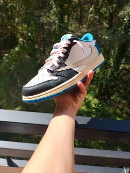 💙 Jordan 1 Retro Low OG SP Travis Scott Fragment 💙 - 2