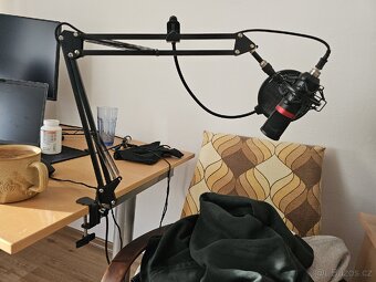 stream usb microphone spc gear sm950, jako nový - 2