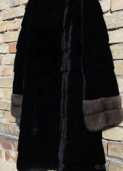 Norkovy černý kožich /norek / sobol Řecko .BLACKGLAMA - 2