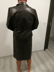 Kožený kabát, kož. bunda, pracovní plášť 4 ks - 2