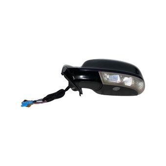Levé zpětné zrcátko tmavě šedá LR7W VW Phaeton 3D 2009 - 2