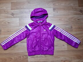 přechodová bunda Adidas na 7-8 let a čepice Adidas - 2