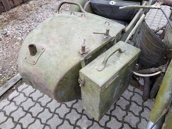 Dněpr,Ural MW 750 vojenský s pohonem sidecaru - 2