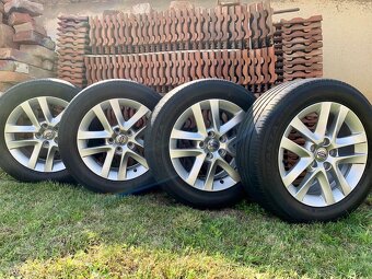 Alu kola 5x108 r16 Volvo(Ford…)+ letní pneu. - 2