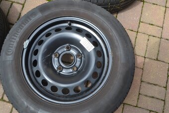 Kola Škoda Octavia II, VW 5x112 + letní pneu 195/65R15 Cont. - 2