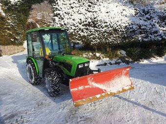 Čelní radlice na malotraktor mt8 Šálek - 2