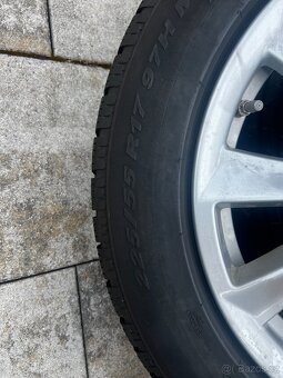 Alu kola BMW 225/55r17 zimni - 2