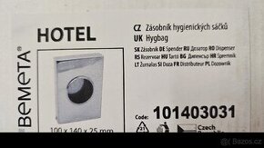 Sapho zasobnik hyg sacku nove 5ks 250ks - 2