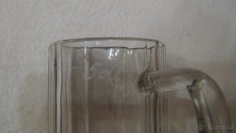 Pivní sklenice 1/2 l; starožitná - 2