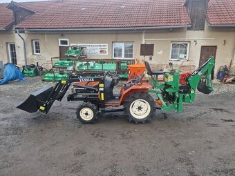 Yanmar F155 D 4×4 s novým čelním nakladačem – TOP stav - 2