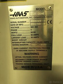 Obráběcí centrum CNC HAAS VF 2 - 2