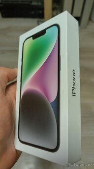 Apple iPhone 14 128GB Black,100% funkční,bat.86%,zár.12mes - 2