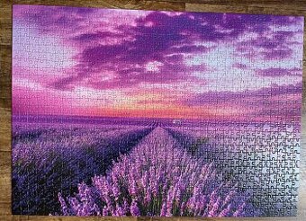 Puzzle 1000 - Levandule - 2