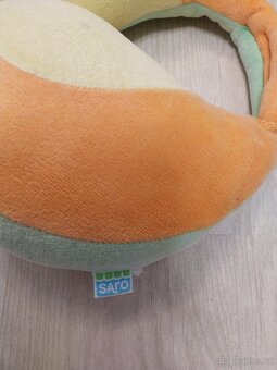 Krční polštářek do autosedačky - vajíčka nebo cyklosedačkyy - 2