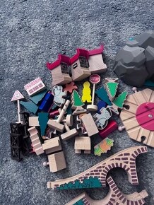 Brio, vláčky, vlackodraha, dřevěné vlaky - 2