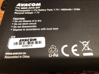 Nová baterie do notebooku Acer - 2