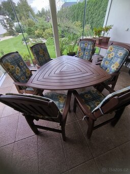 Dřevěný zahradní nábytek - 2