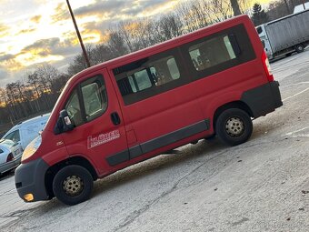 FIAT DUCATO 2.3 JTD 96KW BUS 9 MÍST RV 2014 - 2