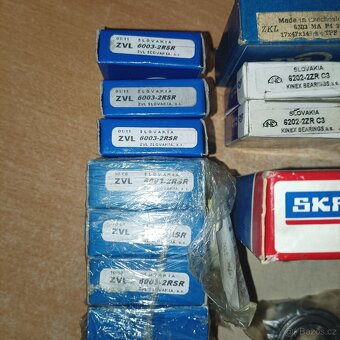 Nová ložiska ZVL, SKF, ATD... - 2
