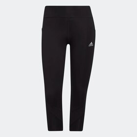ADIDAS Dvoje dámské 3/4 legíny se síťovinou vel: M - 2