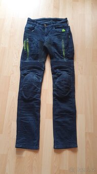 Jeans kalhoty džíny na motorku dámské - 2
