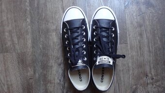 Kožené Converse na platformě v.40 - top stav - 2