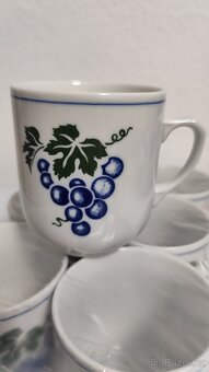 Sada hrnků český porcelán - 2