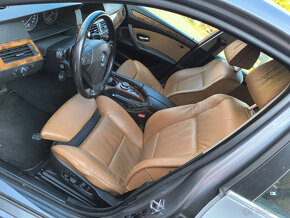 E61 Lci comfort hnědý interiér - 2