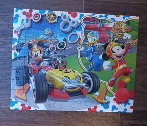 4x puzzle Mickey and Roadster racers - 2
