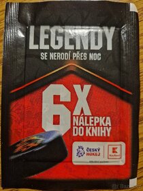 Český hokej sběratelské nálepky - 2