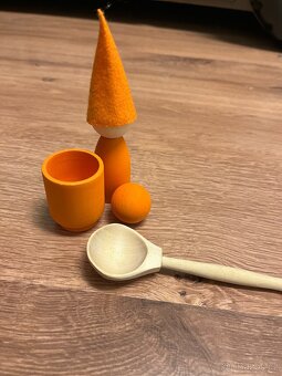 Montessori , dřevěná hra na třídění pro děti - 2
