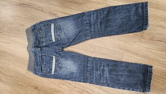 Dětské jeans Reserved s pružným pasem vel. 116 - 2