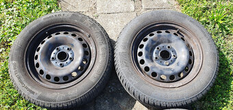 Ocel. disky 15" disky org. VW 5x112mm., pneu 195/65/15" 91 - 2
