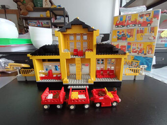 LEGO Train 9V 4554 Metro Station +návod +box - 2