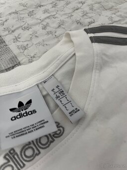 Adidas Bílé Tričko -L - 2