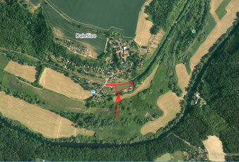Stavební pozemek Dalešice u Mladé Boleslavi 3.539 m2 - 2