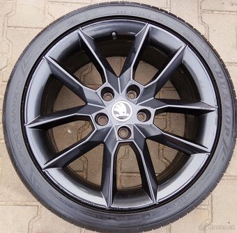 Originální kola Škoda Octavia II,III,RS R18 5x112 Gemini - 2