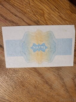 Odběrní poukaz tuzex bony, 2/1986 - 2