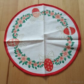 VELIKONOČNÍ DEČKA, PROSTÍRÁNÍ HNĚDÉ, UBRUSY, RUČNÍKY, DEČKY - 2