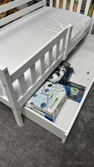 Dětská postel 160x80 s ortopedickou matrací - 2