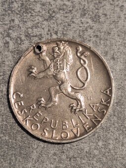 Stříbrnou 50 koruna 1947 - 2