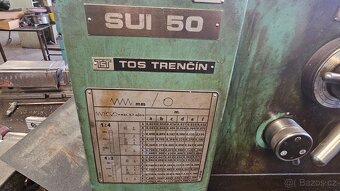 Soustruh hrotový SUI 50 - 2