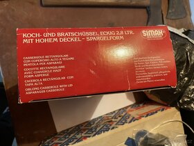 Skleněná miska na pečení-nová - 2