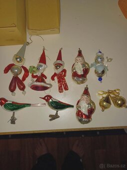 Nabízím retro vánoční ozdoby..68ks. - 2