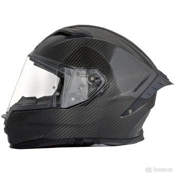 Integrální helma na motorku Street Racer Titan Carbon černá - 2
