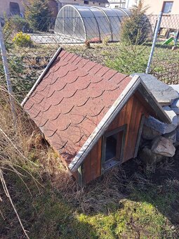 Psí bouda - zateplená - 2