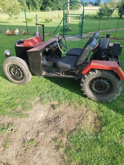 Malotraktor domácí výroby - 2