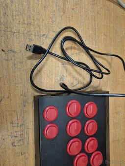 Ocelový arcade joystick - 2