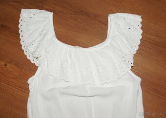 Bílý top H&M - vel. 158 - 2