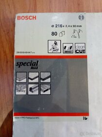 Pilový kotouč Bosch - specialAlu 216x2,4x30 mm - 2